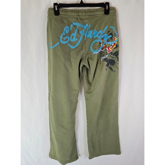 Ed Hardy Butterfly Sweat Pants - Picture 3 of 5